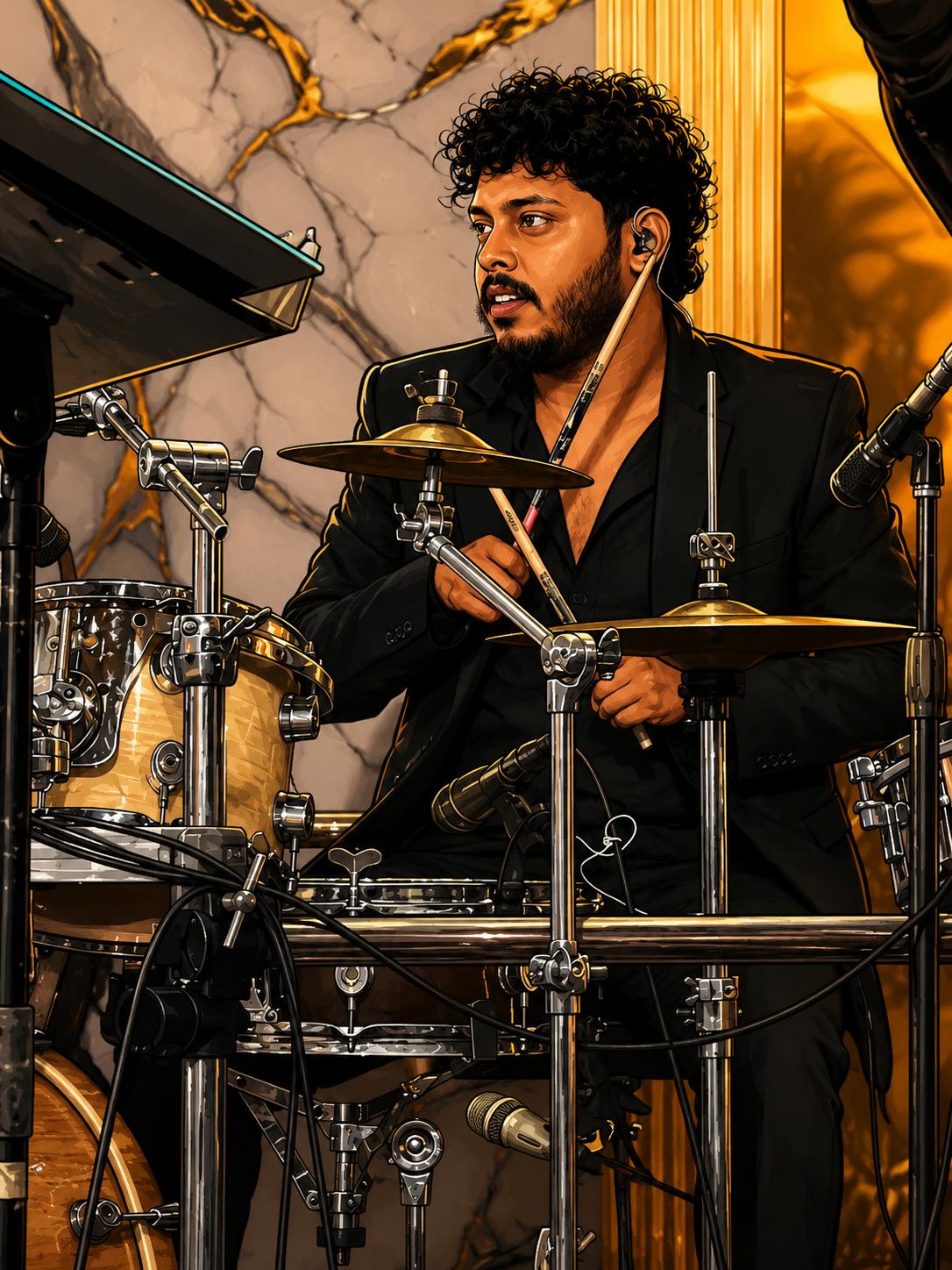Chamod Welarathne – Drums